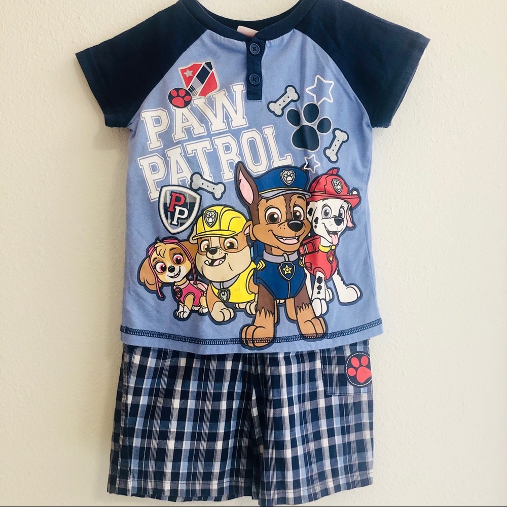 Boy's Paw Patrol Set Shirt & Shorts